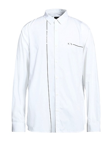 ARMANI EXCHANGE Shirts White 100% Cotton