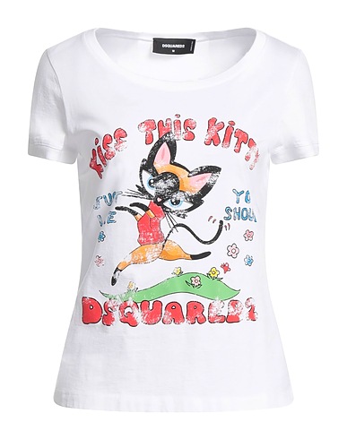 DSQUARED2 T-shirt White 100% Cotton