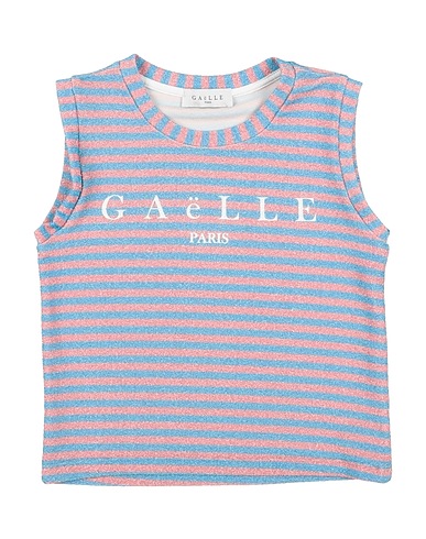GAëLLE Paris Camiseta Azul celeste 71% Viscosa, 13% Poliamida, 11% Poliéster, 5% Otras Fibras