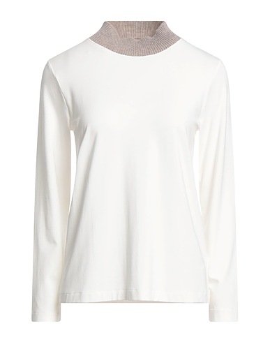 PANICALE T-shirt Khaki 96% Viscose, 4% Elastane, Wool, Silk, Cashmere