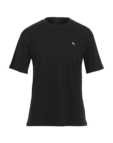 BACK ON TRACK T-shirt Nero 50% Cotone, 50% Poliestere
