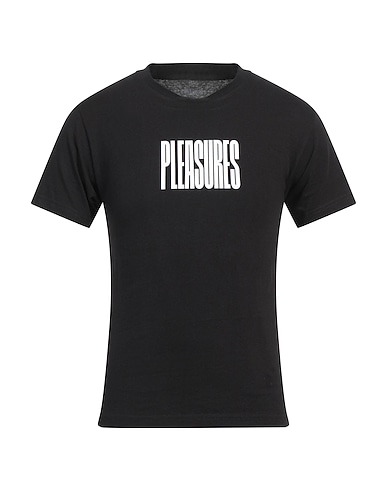 PLEASURES T-shirt Black 100% Cotton