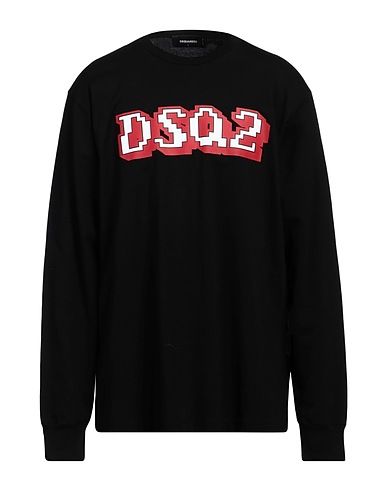 DSQUARED2 Ｔシャツ ブラック コットン 100%
