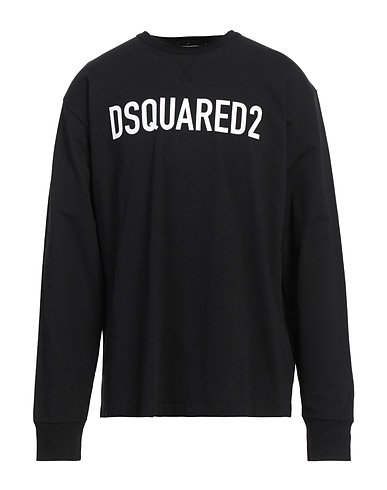 DSQUARED2 Ｔシャツ ブラック コットン 100%