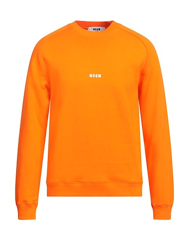 MSGM Sweatshirt Orange 100% Cotton