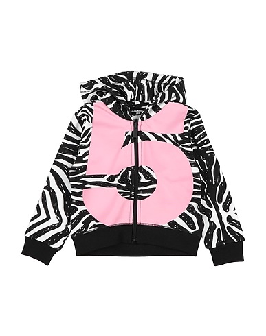 DSQUARED2 Hooded sweatshirt Pink 100% Cotton, Elastane