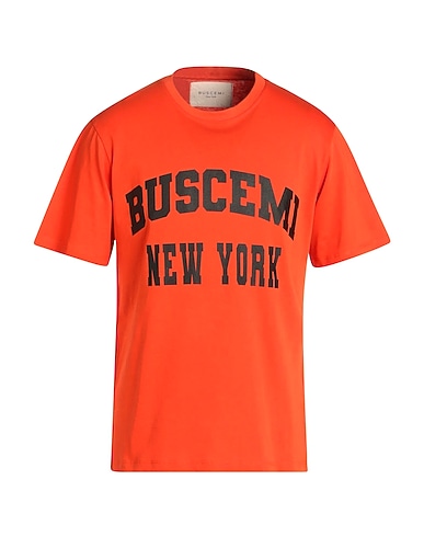 BUSCEMI T-shirt Rosso pomodoro 100% Cotone, Elastan