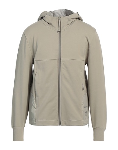 C.P. COMPANY Hooded sweatshirt Sage green 95% Cotton, 5% Elastane