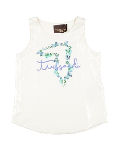 TRUSSARDI JUNIOR Top White 100% Viscose