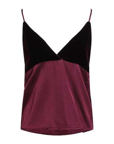 VICOLO Camisole Plum 100% Viscose, Silk
