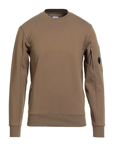 C.P. COMPANY Sweat-shirt Vert militaire 100% Coton