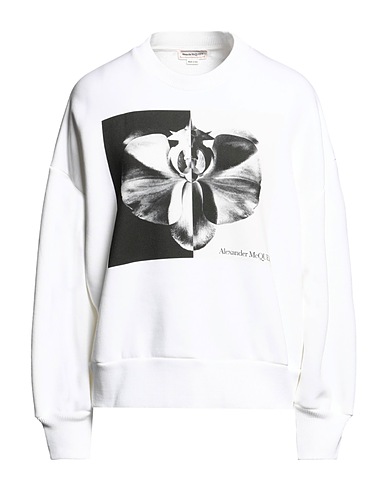 MCQUEEN Sweatshirt White 100% Cotton