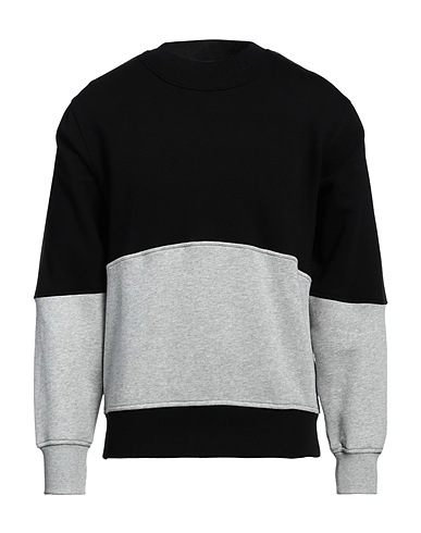 VERSACE JEANS COUTURE Sweatshirt Black 100% Cotton, Elastane