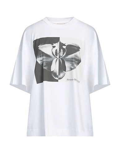 MCQUEEN T-shirt White 100% Cotton