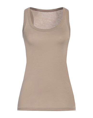 MAJESTIC FILATURES Tank top Sand 67% Lyocell, 33% Cotton