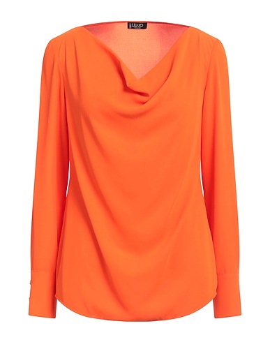 LIU •JO Top Orange 100% Polyester