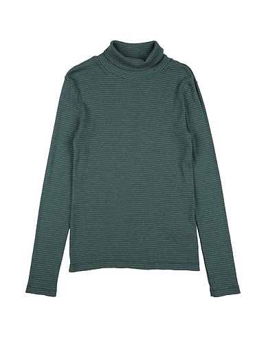 MAAN T-shirt Verde scuro 80% Cotone organico, 20% Poliestere
