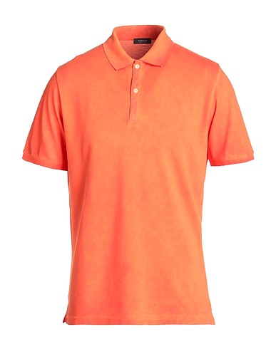 ROSSOPURO Polo Arancione 100% Cotone