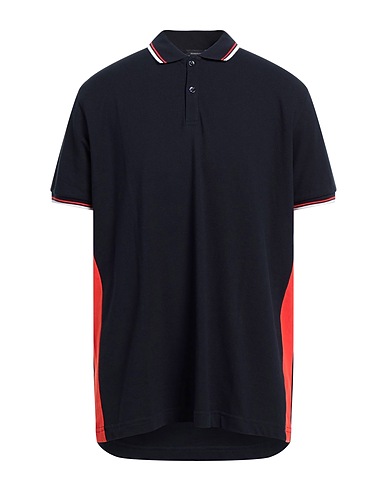 ROSSOPURO Polo Blu notte 100% Cotone