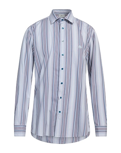 ETRO Striped shirt Sky blue 100% Cotton