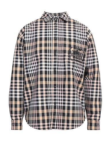 MSGM Checked shirt 73% Polyester, 27% Cotton