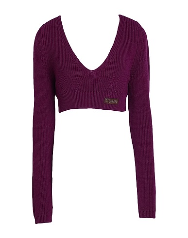 DSQUARED2 Top Plum Wool