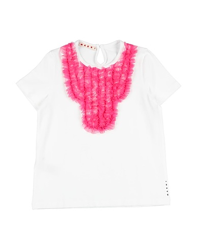 MARNI T-shirt White 95% Cotton, 5% Elastane, Polyamide