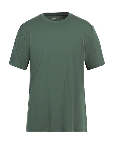 PEOPLE OF SHIBUYA Basic T-Shirt Green 100% Cotton