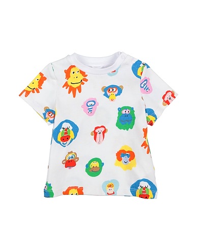 STELLA McCARTNEY KIDS T-shirt White 100% Cotton