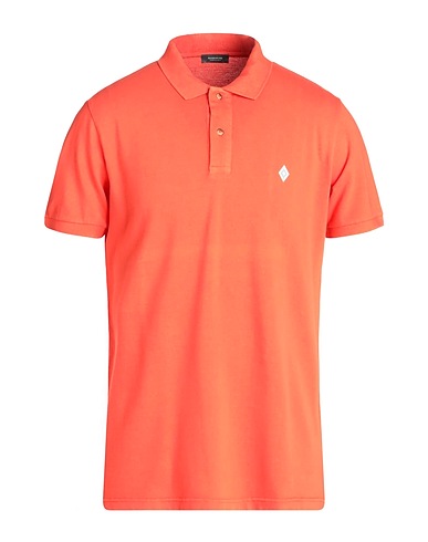 ROSSOPURO Polo shirt Tomato red 100% Cotton