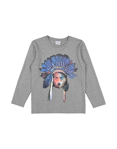 MARCELO BURLON T-Shirt Grau 100% Baumwolle