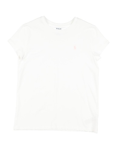 POLO RALPH LAUREN T-Shirt Cotton Jersey Tee
 Weiß 100% Baumwolle