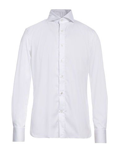 100 HANDS Solid color shirt White Cotton