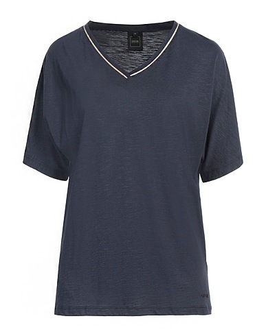 GEOX T-shirt Navy 50% Cotton, 50% Modal