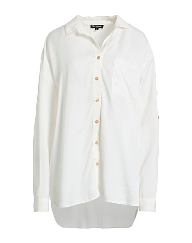TRUE RELIGION Solid colour shirts & blouses White 100% Lyocell