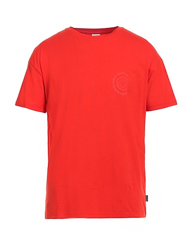 ASPESI Basic T-shirt Tomato red 100% Cotton