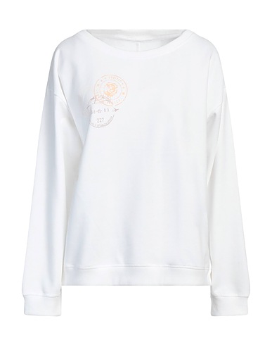 JUVIA Sweatshirt Ivory 50% Cotton, 50% Polyester