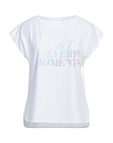 JUVIA T-shirt Off white 100% Cotone