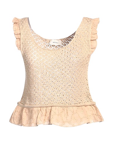 VICOLO Top Sand 50% Cotton, 50% Acrylic
