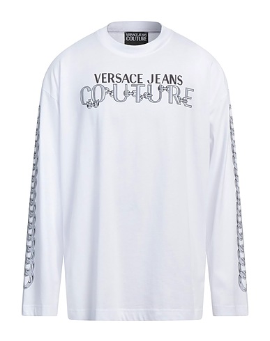 VERSACE JEANS COUTURE T-shirt White 100% Cotton