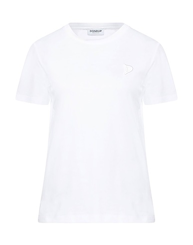DONDUP T-shirt basique Blanc 100% Coton