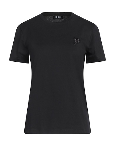 DONDUP Basic T-Shirt Black 100% Cotton