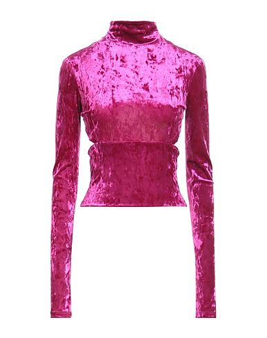 PINKO Top Purple 90% Polyester, 10% Elastane