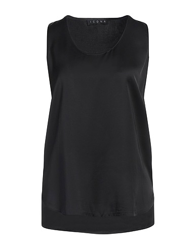 ICONA by KAOS Top Black 100% Viscose