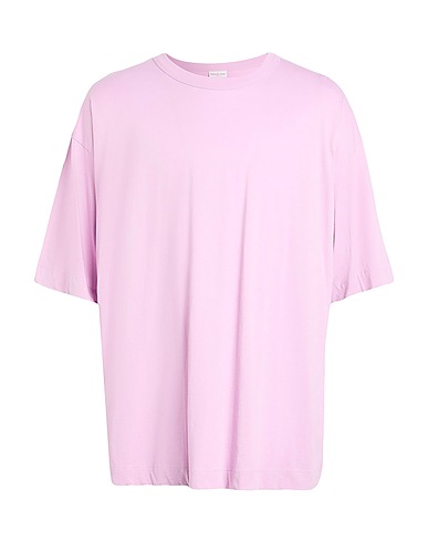 DRIES VAN NOTEN Basic t-Shirt Ροζ 100% Βαμβάκι
