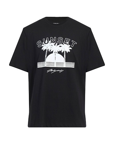 JACK & JONES T-shirt Black 100% Cotton