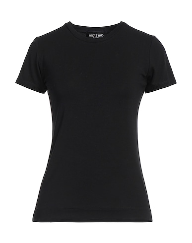 WHO*S WHO Basic T-Shirt 95% Viscose, 5% Elastane