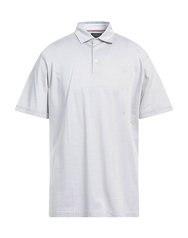 HACKETT Polo shirt Light grey 100% Cotton