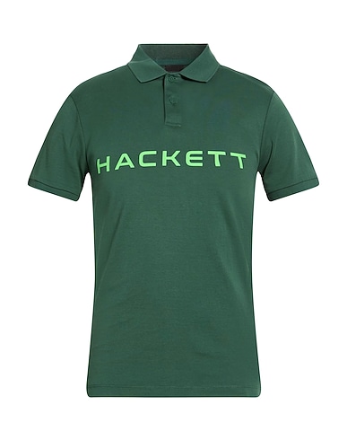 HACKETT Μπλουζάκι Polo SPORT Πράσινο 100% Βαμβάκι