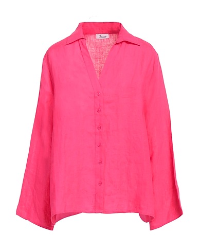 PRINCESS Camicia in lino Fucsia 100% Lino